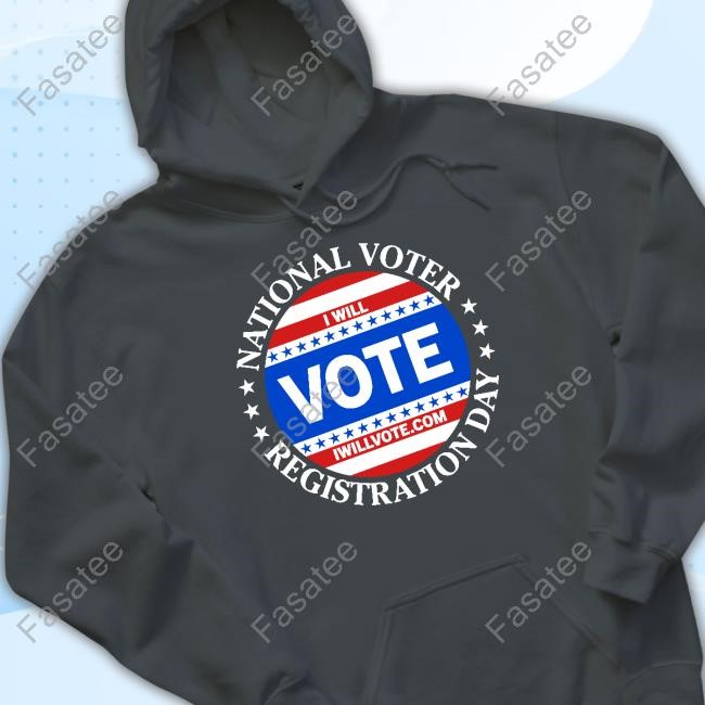 National Voter Registration Day I Will Vote Long Sleeve