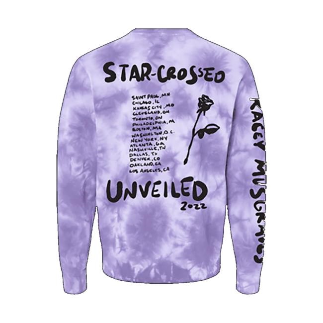 Kacey Musgraves Merch Store Star-Crossed Unveiled Tie-Dyed Classic Shirt