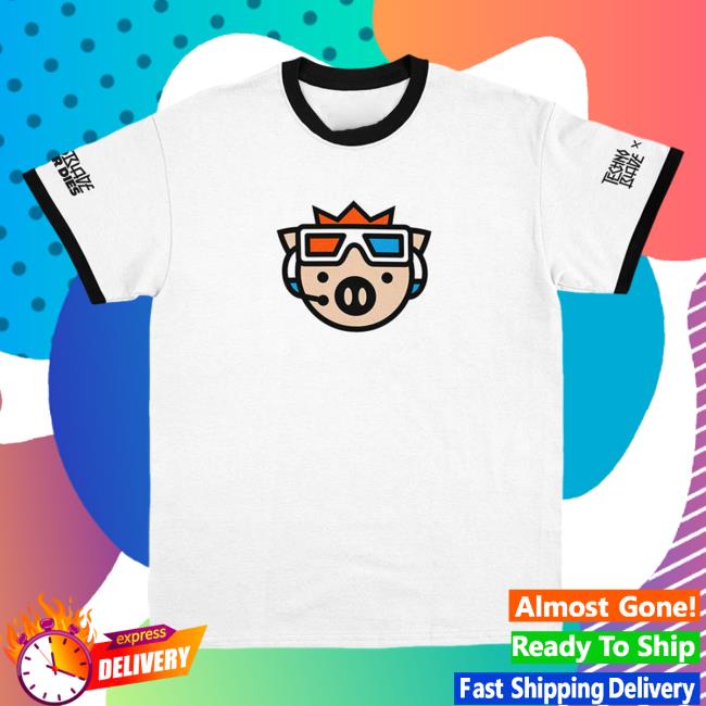 Official Technoblade Merch Store Shop Agro Jack Manifold Collaboration Ringer Top Shirt White
