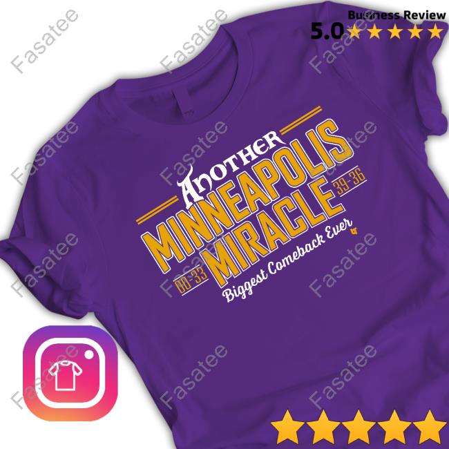 Breakingt Merch Another Minneapolis Miracle Biggest Comeback Ever Hoodie