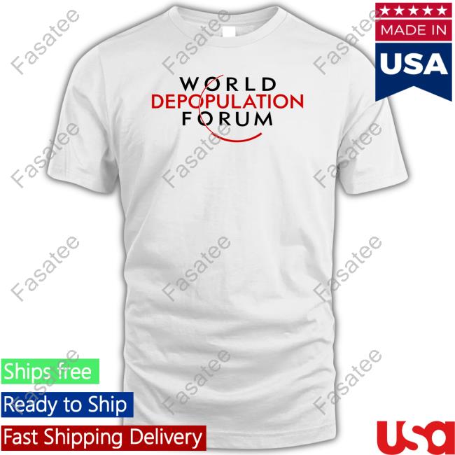 World Depopulation Forum Shirts Liz Churchill