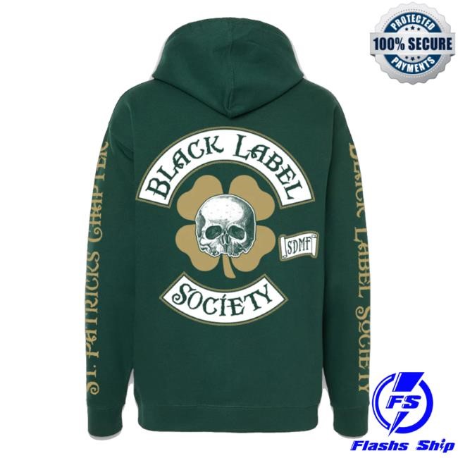 Black Label Society Merch Black Label St. Patricks Day Tee Shirt