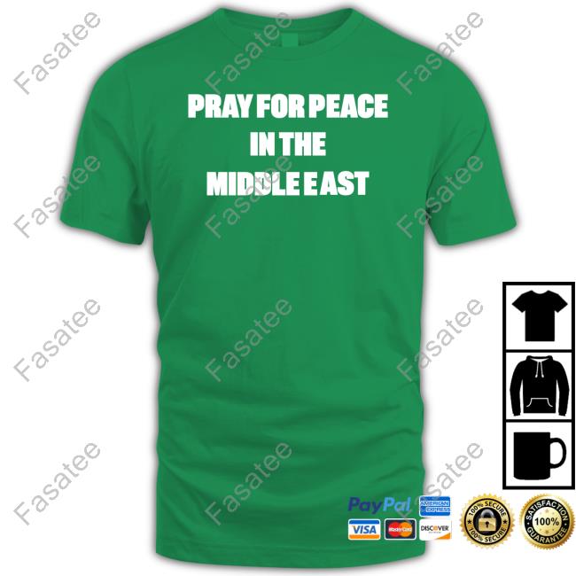 Bengals Pray For Peace In The Middle East T-Shirt