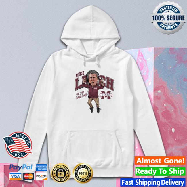 Official Mike Leach Caricature Long Sleeve Shirt