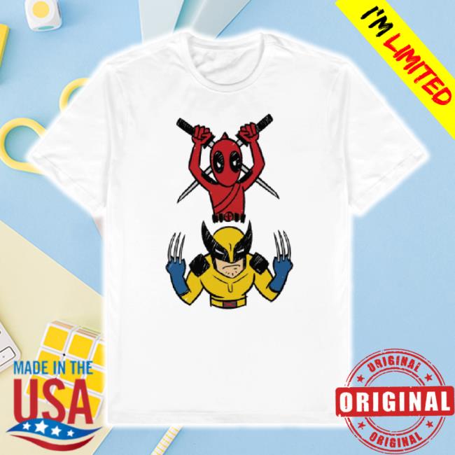 Official Deadpool & Wolverine T-Shirt Jbhifi Shop