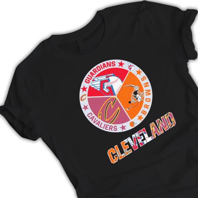 Official Cleveland City Guardians And Browns And Cavaliers shirt, hoodie, tank top, sweater and long sleeve t-shirt