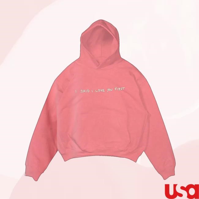 Selena Gomez Merch Store I Said I Love You First Shirt