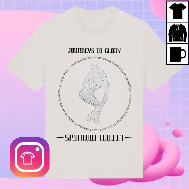 Spandau Ballet Merch Store Journeys To Glory Tee Shirt