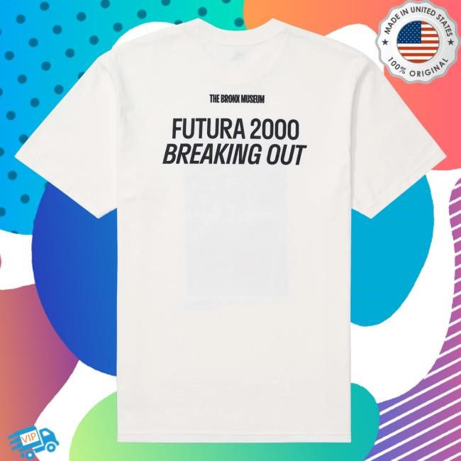 Official Futura Laboratories Merch Bronx Museum X Futura Blue City Tee