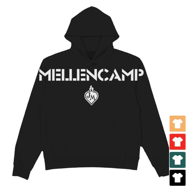 Official John Mellencamp Merch Store Shop Fireheart Pullover T-Shirt