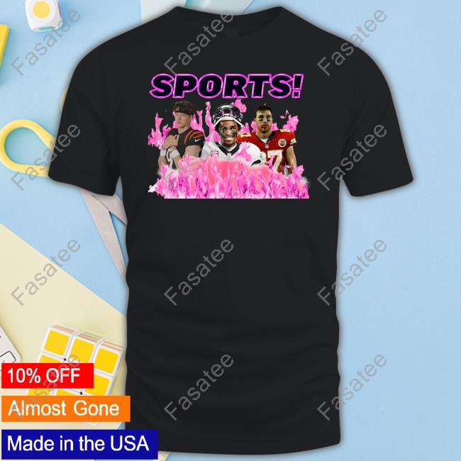 Sadstreet Sports Joe Burrow Travis Kelce Hoodied Sweatshirt