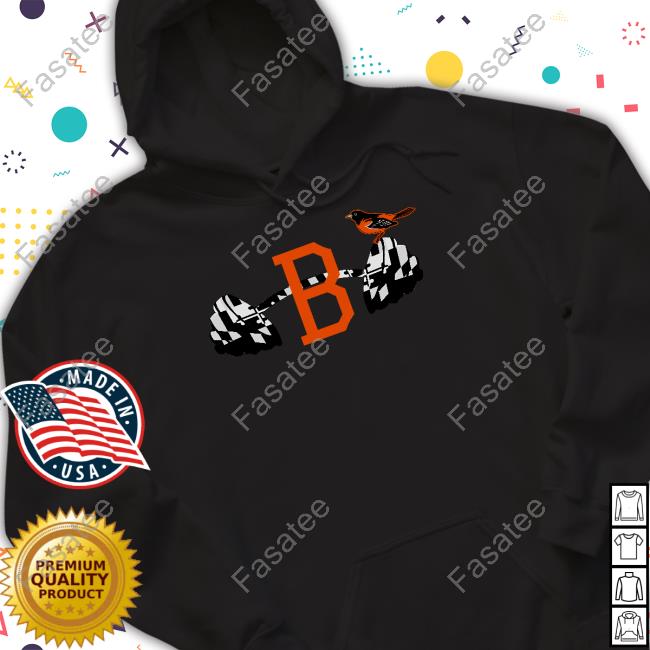 Brandon Hyde Baltimore Orioles And Barbell Hoodie
