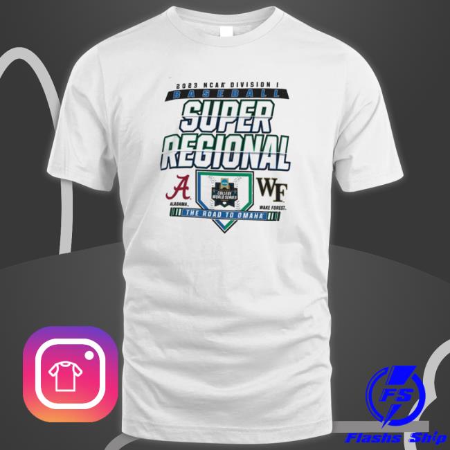 Original 2023 Ncaa Division I Baseball Super Regional Alabama Vs Wake Forest Demon Matchup shirt, hoodie, tank top, sweater and long sleeve t-shirt
