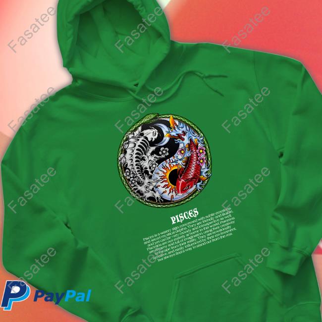 Pisces Is A Watery Sign Concerned With Subtle Emotions Hoodie