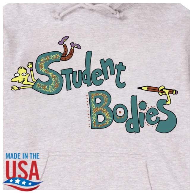 Retrokid Merch Student Bodies Logo T-Shirt Retrokid Merch Student Bodies Logo Ls Tee