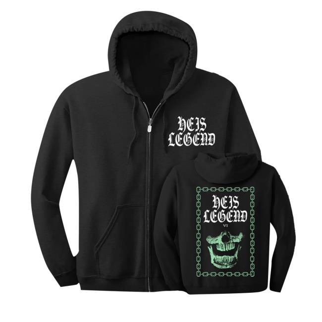 Holymountainprinting Merch He Is Legend Chains Zip Up Hoodie Sweatshirt