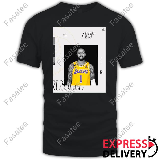 D'angelo Russell Los Angeles Lakers 22 23 T-Shirt