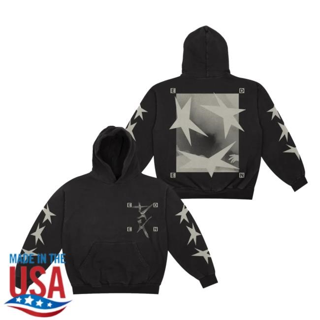 Iameden Store Eden Star Pullover Black Youth T Shirt