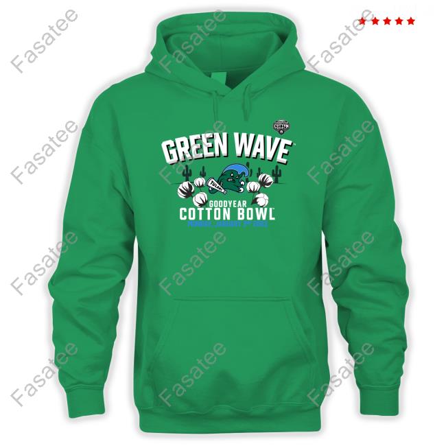 Green Wave Goodyear Cotton Bowl Monday January 2Nd 2023 T Shirt