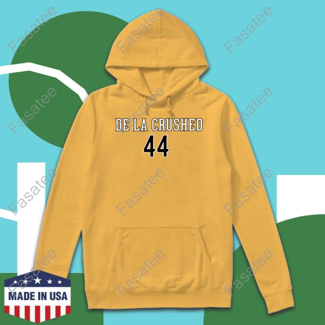De La Crushed 44 Hoodie De La Crushed 44 Long Sleeve Tee