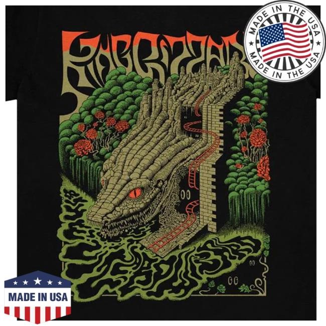 P Doom Records Merch Shop King Gizzard And The Lizard Wizard Evil River T Shirt