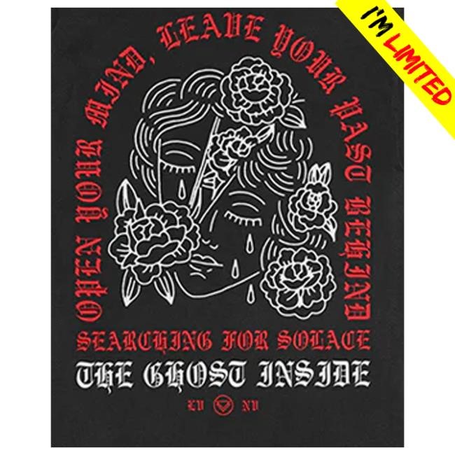 The Ghost Inside Official Merch Open Mind Tee Shirt