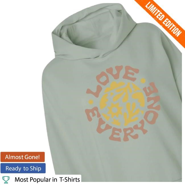 Official Love Everyone Ii Wave Wash T Shirts