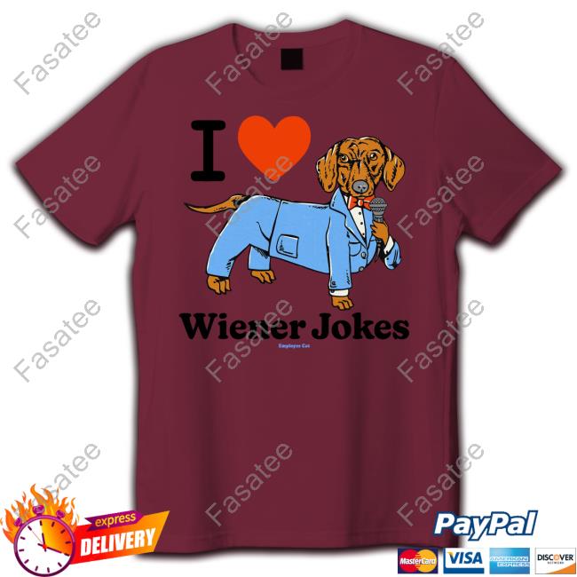 I Love Dog Wiener Jokes Employee Cat Sweatshirt