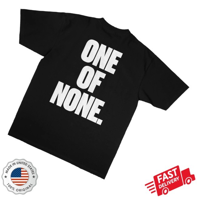 G-Eazy Merch None Statement Black Shirts