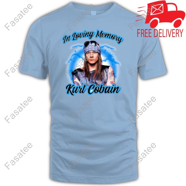 In Loving Memory Kurt Cobain T Shirt