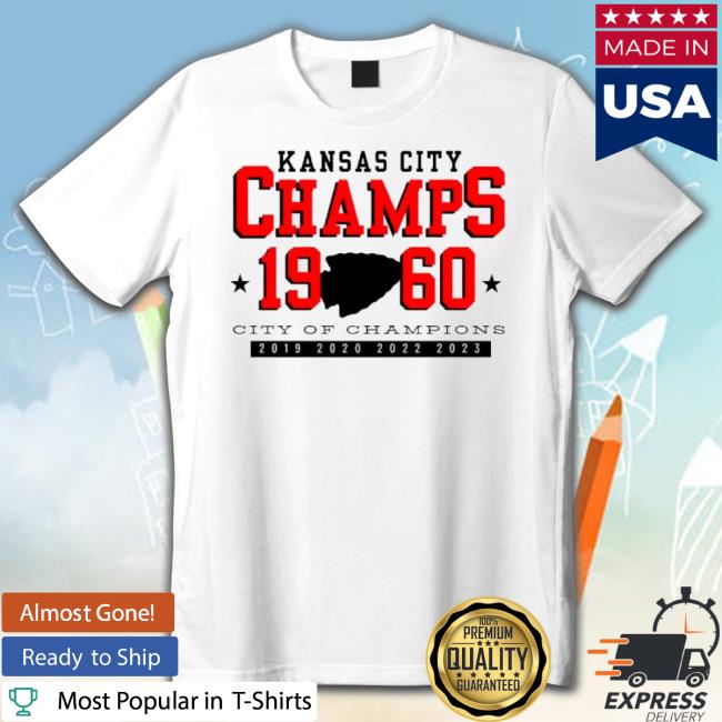 Original Kansas City Champs 1960 City Of Champions Classic Hoodie Sweatshirt