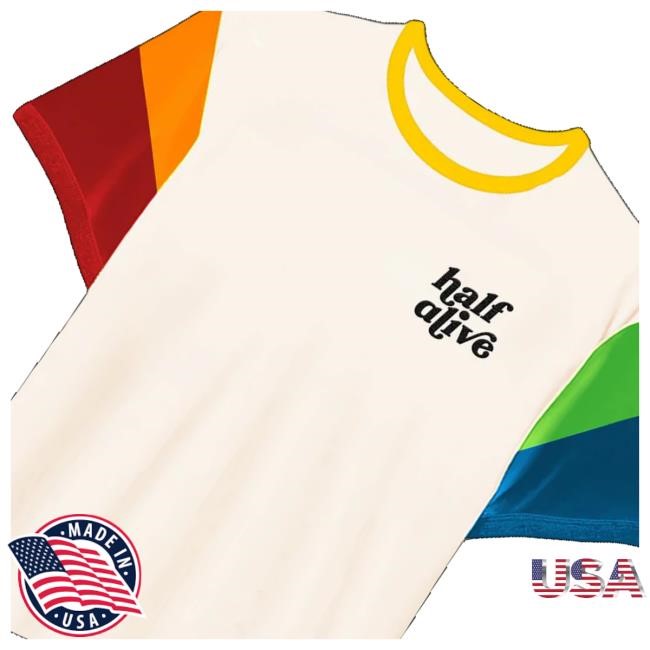 Half Alive Merch Store Half Alive Rainbow Sweatshirt
