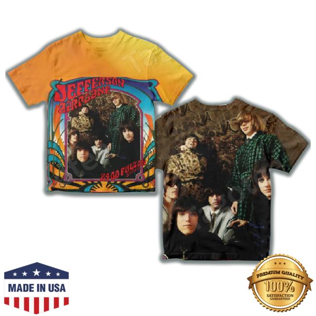2400 Fulton Street Compilation Album By Jefferson Airplane Orange Hoodie