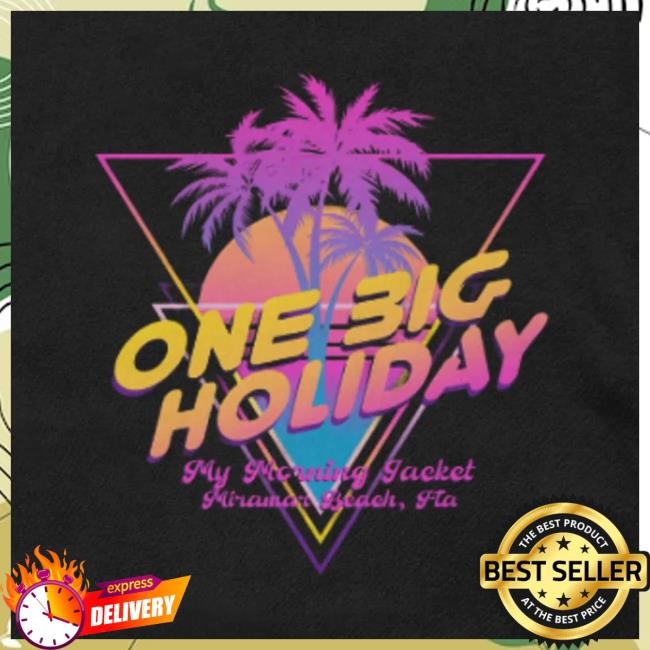 My Morning Jacket Merch One Big Holiday Souvenir Hoodie