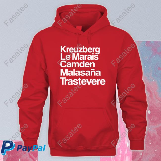 Kreuzberg Le Marais Camden Malasana Trastevere Hoodie