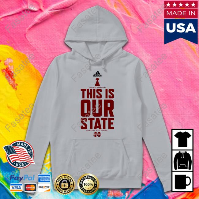 Stefan Krajisnik Egg Bowl Champions This Is Our State Mississippi State Football Tee Skrajisnik3