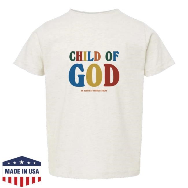 Child Of God Childrens Natural Heather Tee Shirt