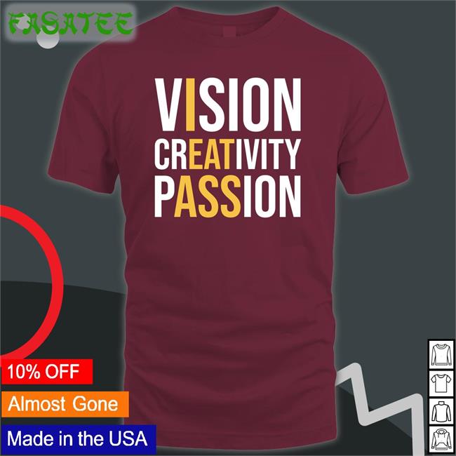 Shirts That Go Hard Vision Creativity Passion T Shirt
