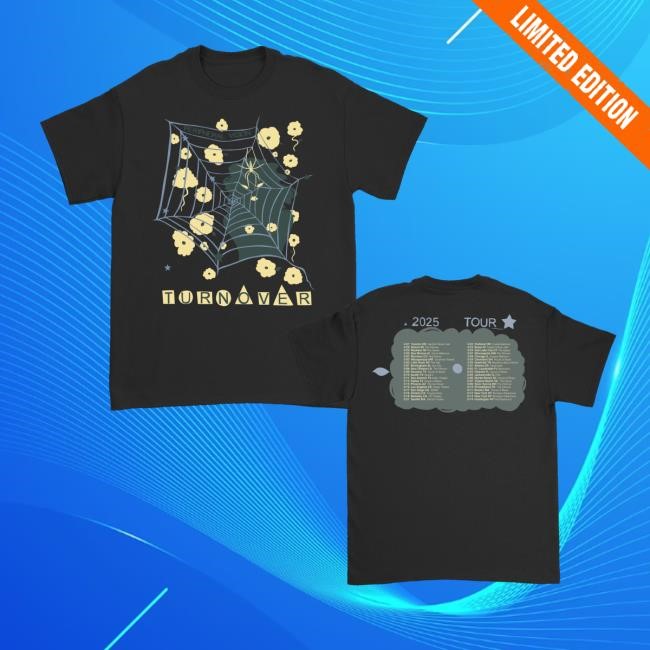 Turnover Music Merch Us Tour 2025 New Shirt