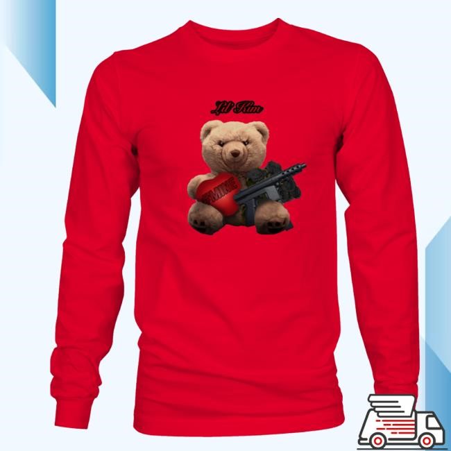 Lil Kim Merch Store Shop Mine Teddy With Gun Sweatshirt