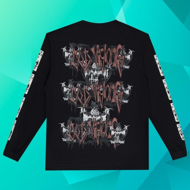 Official Eu Cold Visions Store Shielded By Grace Shirt Bladee Merch Sweatshirt