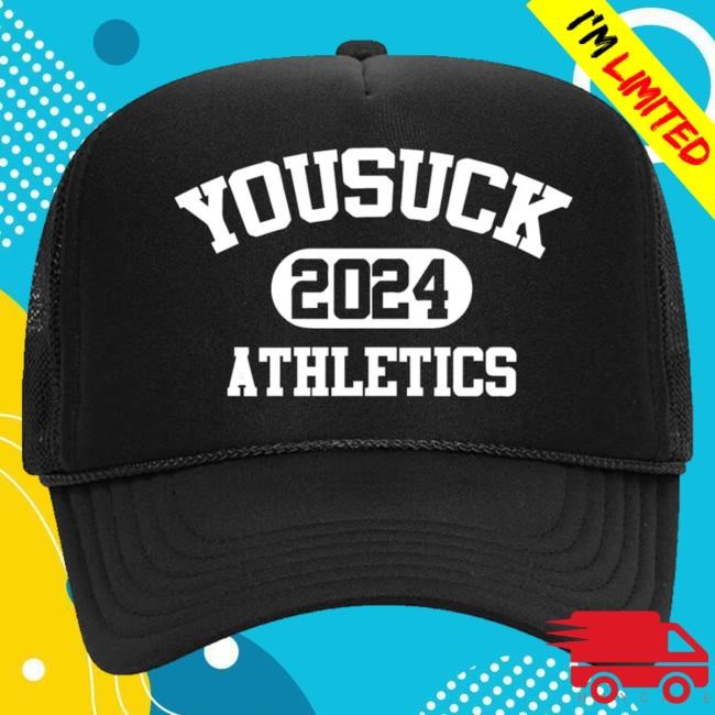 Yousuck Streetwear Merch You Suck At Black Trucker Hat