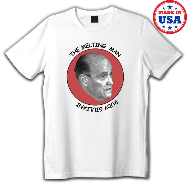 The Melting Man Hair Dye Incident Rudy Giuliani Funny Edit Hoodie