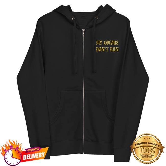 Hangovergang Official Merch Store Don't Tread On Me Zip Up Crewneck Sweatshirt