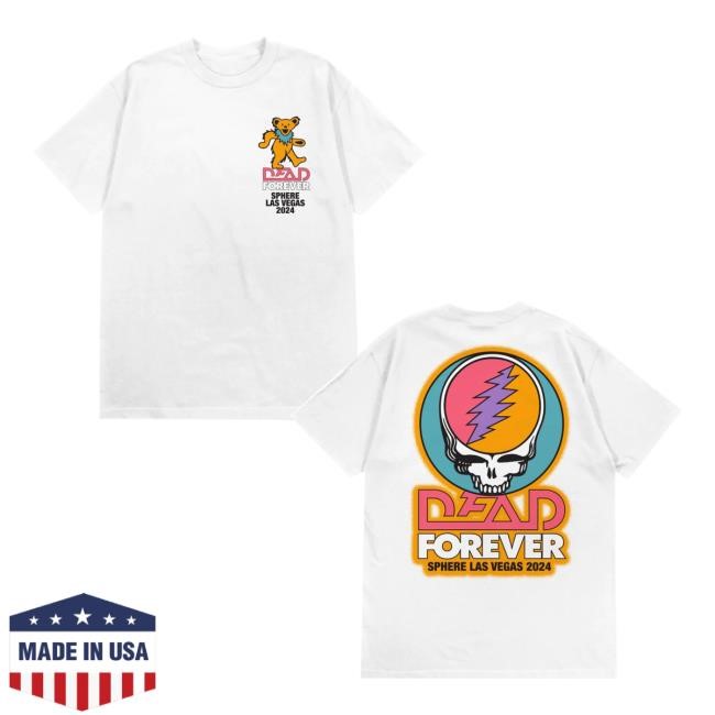Dead & Company Merch Dead Forever Dancing Bear Sphere Classic Shirt