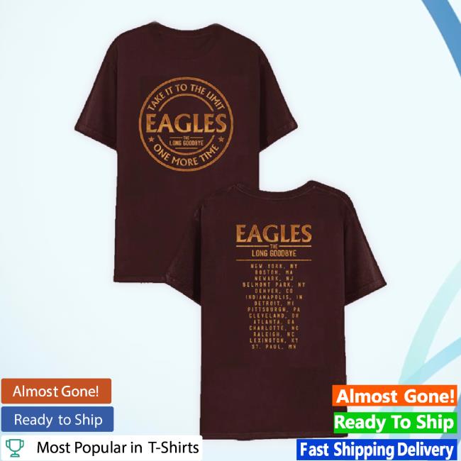 Official Eagles Merch Store Eagles Take It To The Limit Sweater - The Long Goodbye Tour Edition Eagles Shop