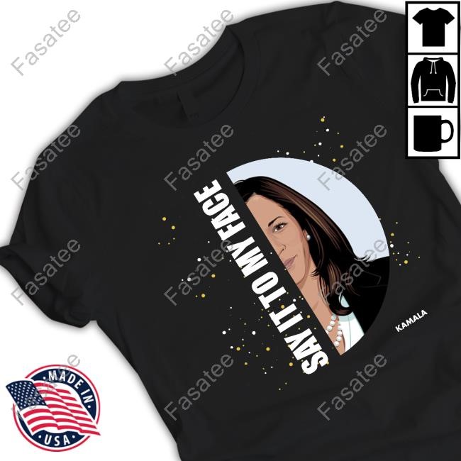 Femme Finds Atl Merch Say It To My Face Kamala Long Sleeve