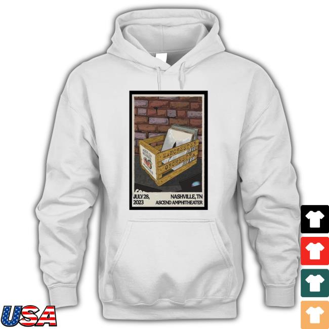 July 28 2023 Manchester Orchestra Tour Nashville, Tn Poster Unisex Sweatshirt