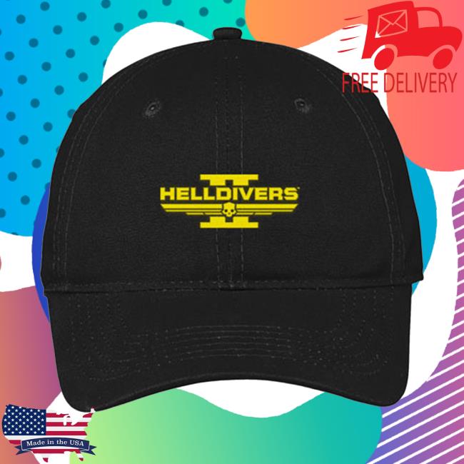 Gear Playstation Helldivers II Logo New Hat