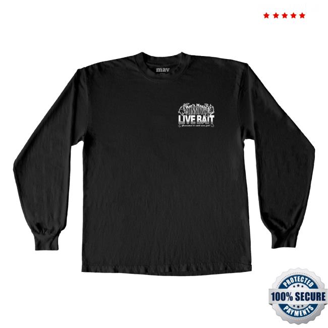Trending Mavoutdoors Merch Store Live Bait Sweater Black Mavoutdoors Shop